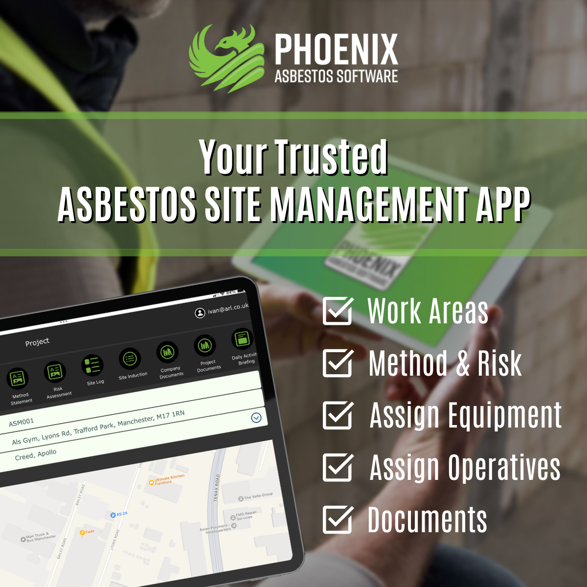 Asbestos Site Management App